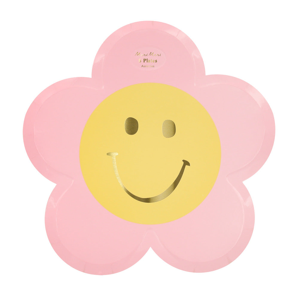 Happy Icons Flower Plates by Meri Meri