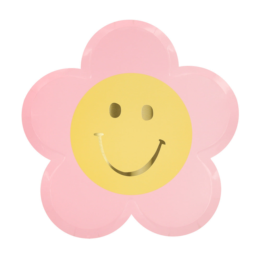 Happy Icons Flower Plates by Meri Meri