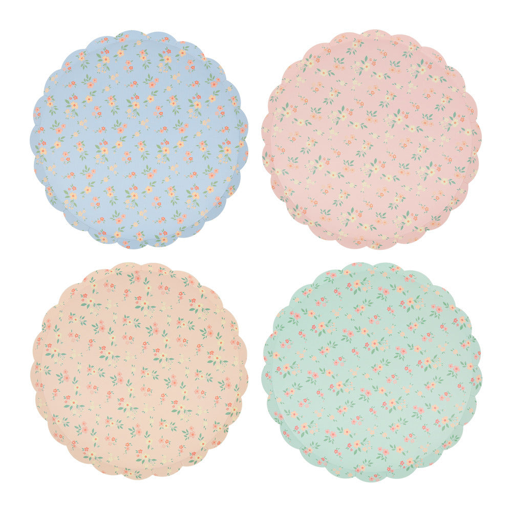 Vintage Ditsy Side Plates by Meri Meri