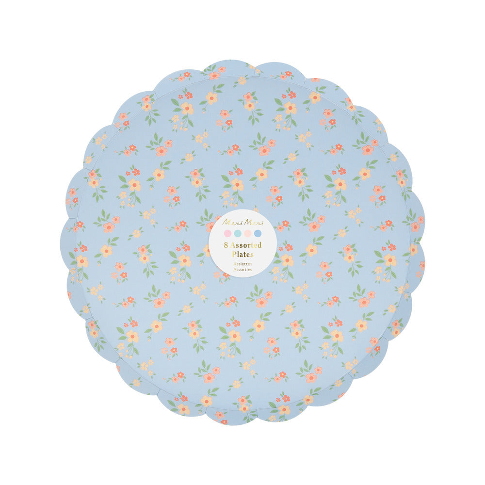 Vintage Ditsy Side Plates by Meri Meri