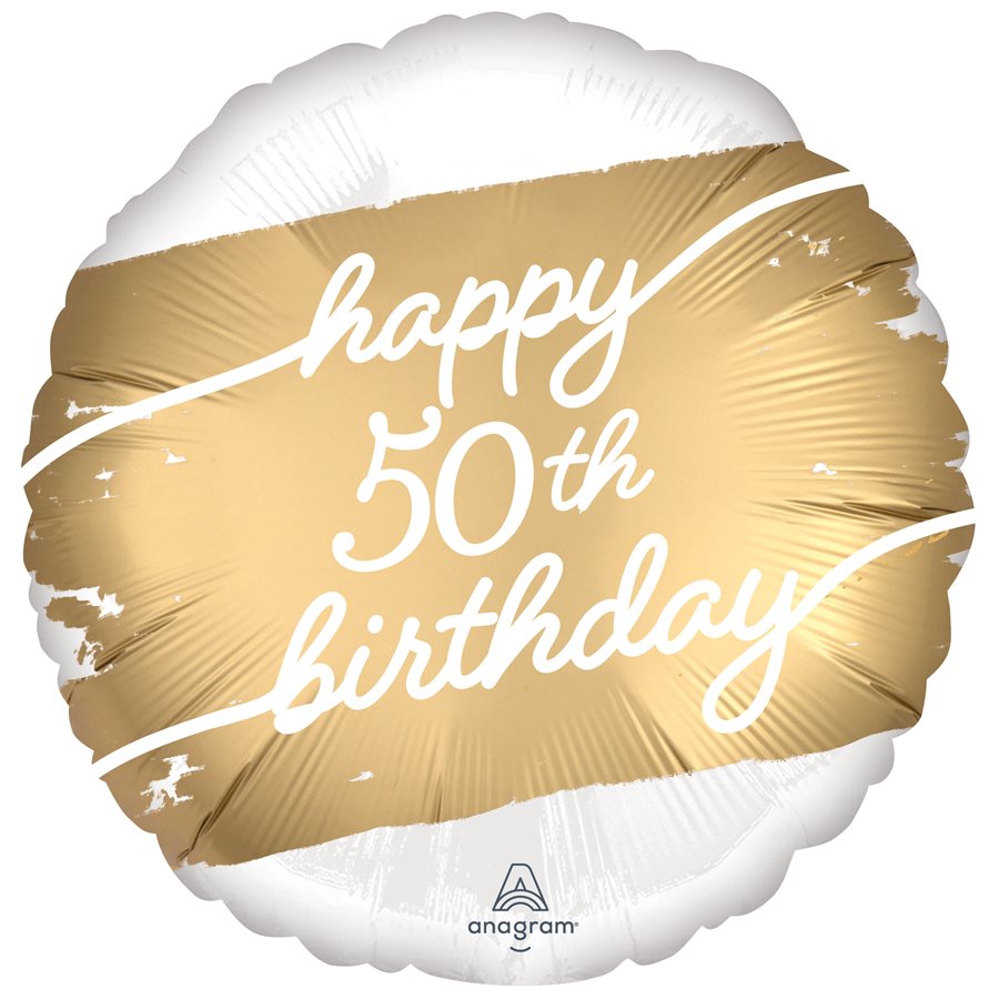 Happy 50th Birthday Balloon