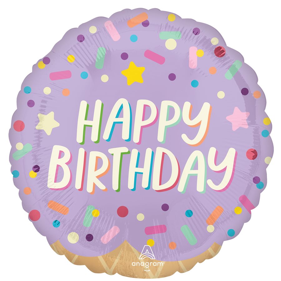 Ice Cream Birthday Balloon