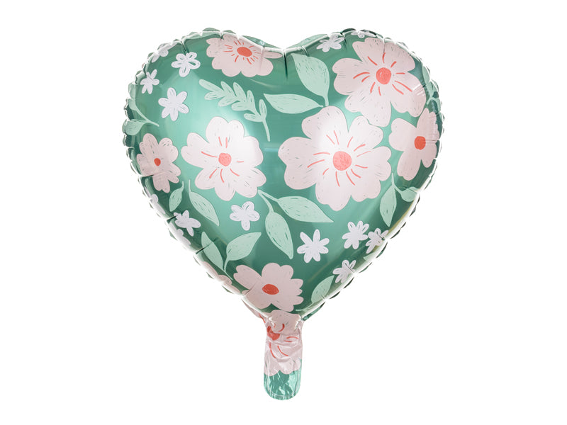 Floral Heart Balloon
