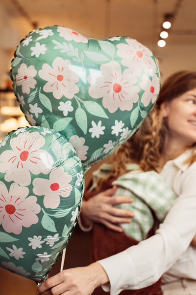 Floral Heart Balloon
