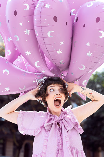 Purple Ghost Balloon