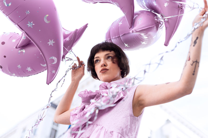 Purple Ghost Balloon