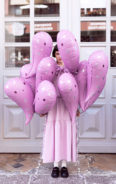 Purple Ghost Balloon