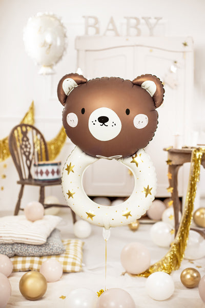 Teddy Bear Rattle Balloon