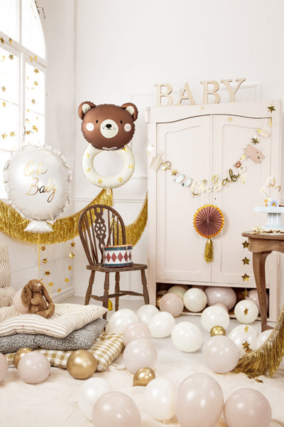 Teddy Bear Rattle Balloon
