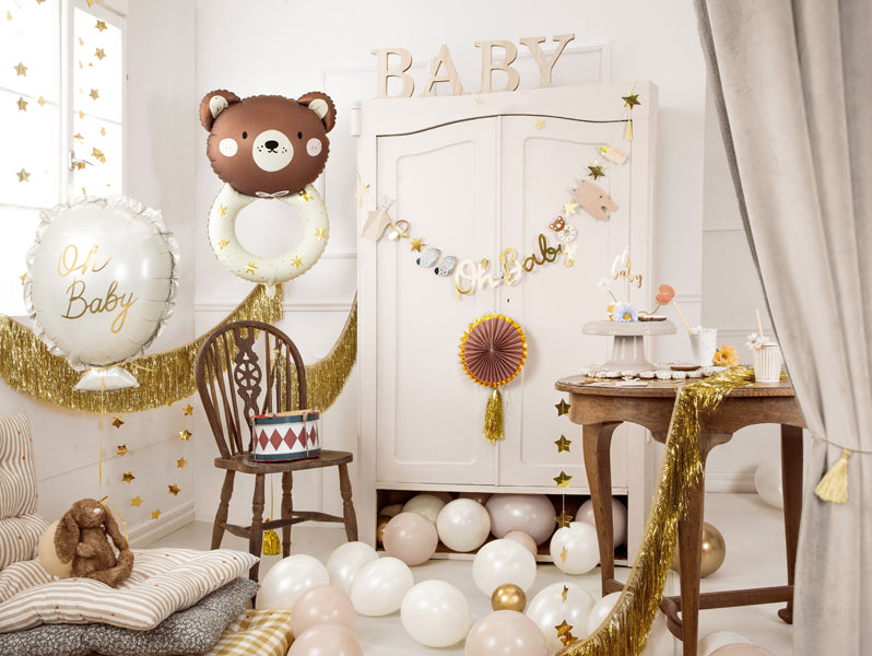 Teddy Bear Rattle Balloon