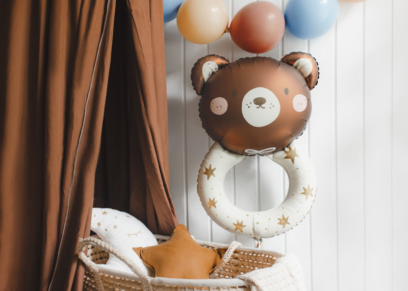 Teddy Bear Rattle Balloon