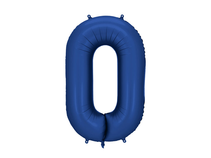 Number Balloon Navy