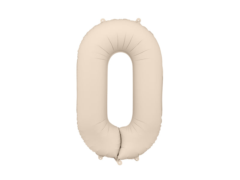 Number Balloon Cream