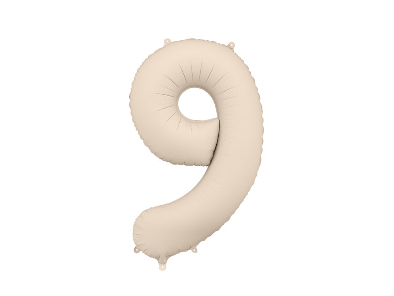 Number Balloon Cream
