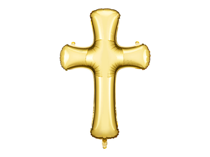 Gold Cross Balloon