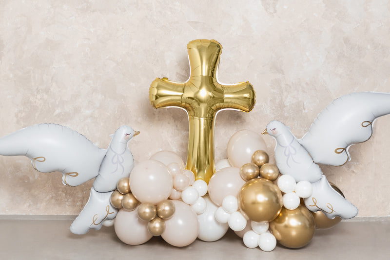 Gold Cross Balloon
