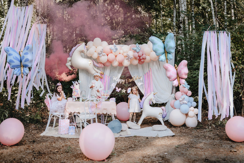 Pastel Green Butterfly Foil Balloon