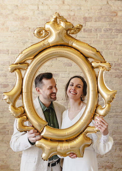 Gold Frame Balloon