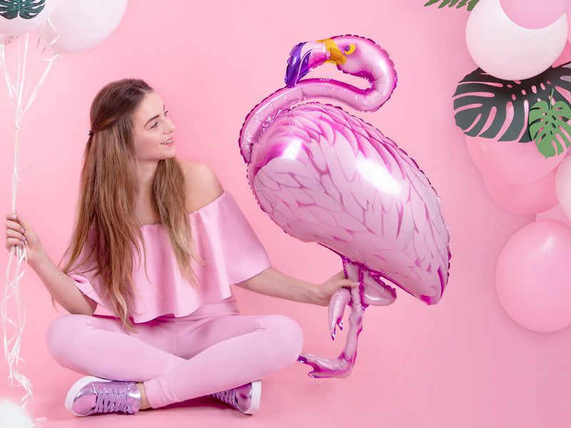 Flamingo Foil Balloon