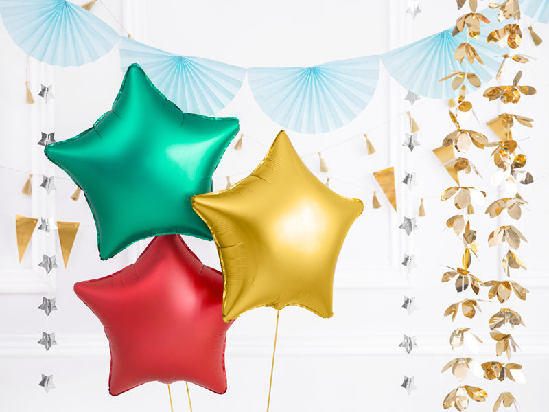 Gold Foil Star Balloon