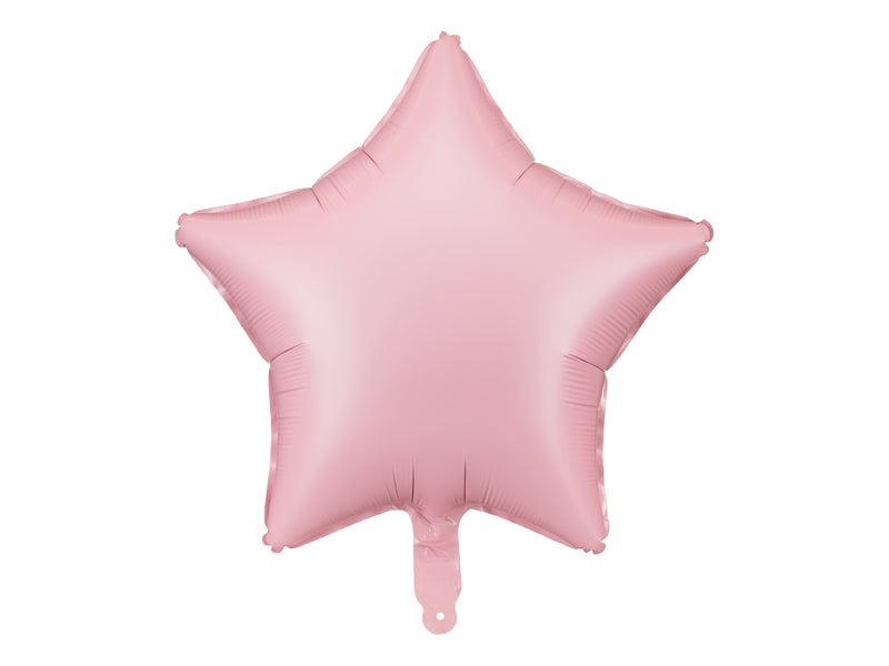 Pastel Pink Foil Star