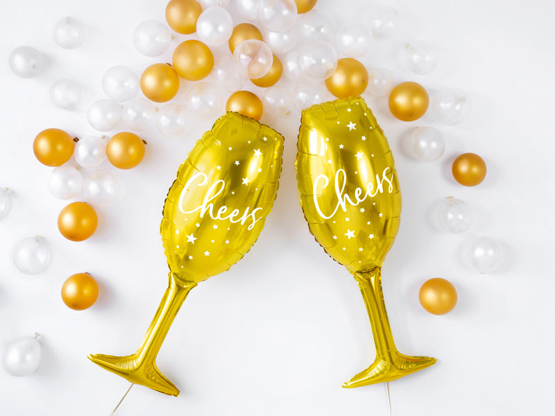 Cheers Champagne Glass Balloon
