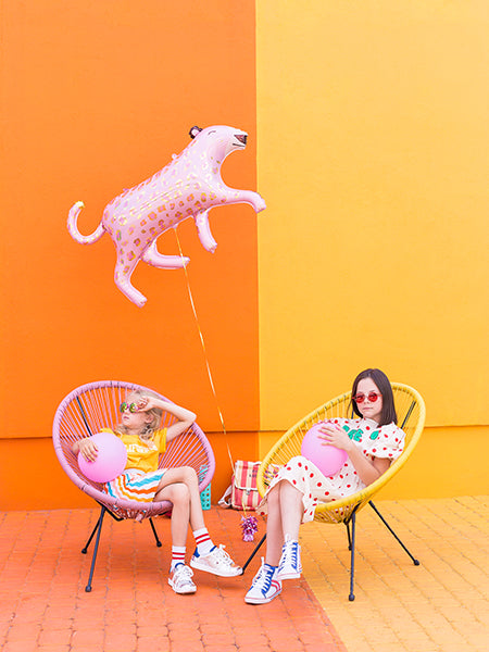 Pink Leopard Balloon