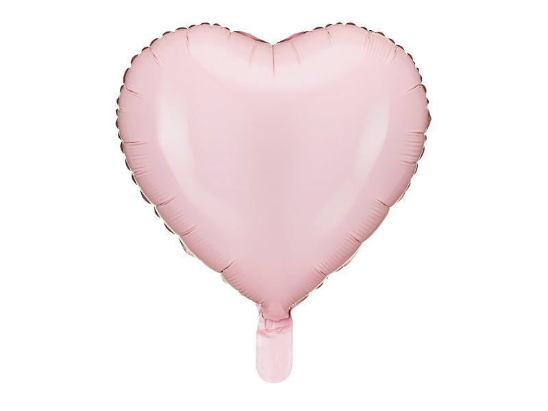 Light Pink Foil Heart