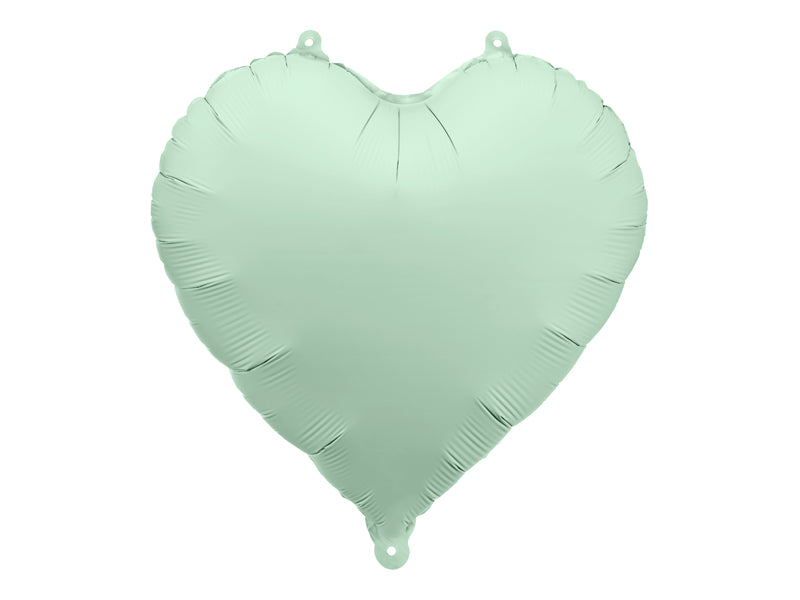 Pastel Green Foil Heart