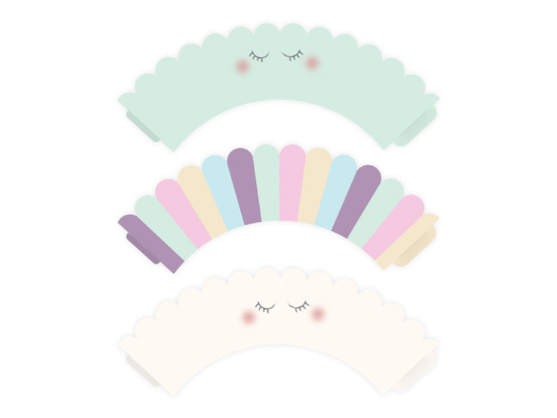Cupcake Unicorn Wrappers