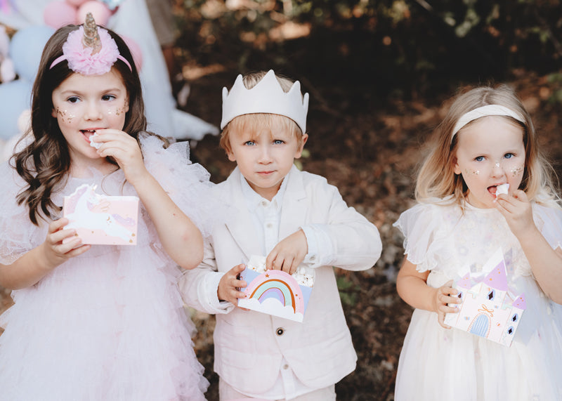 Castle and Unicorn Snack Boxes