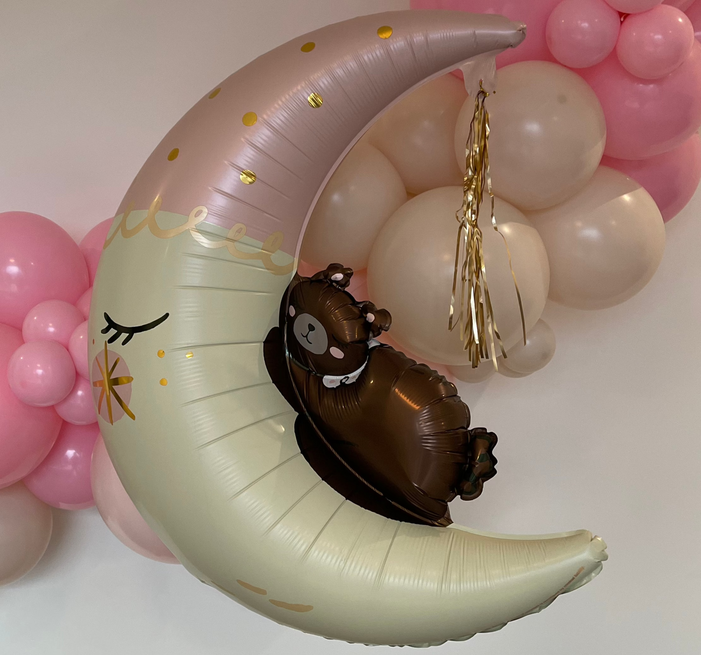 Teddy on the Moon Pink DIY Kit
