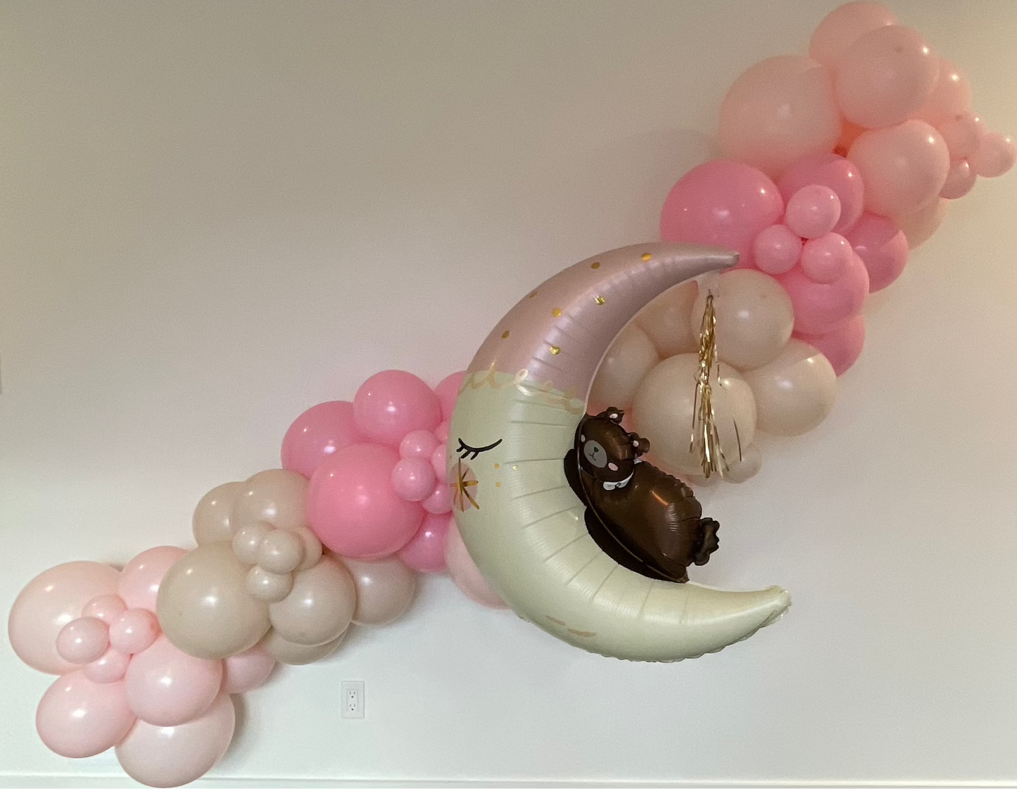 Teddy on the Moon Pink DIY Kit