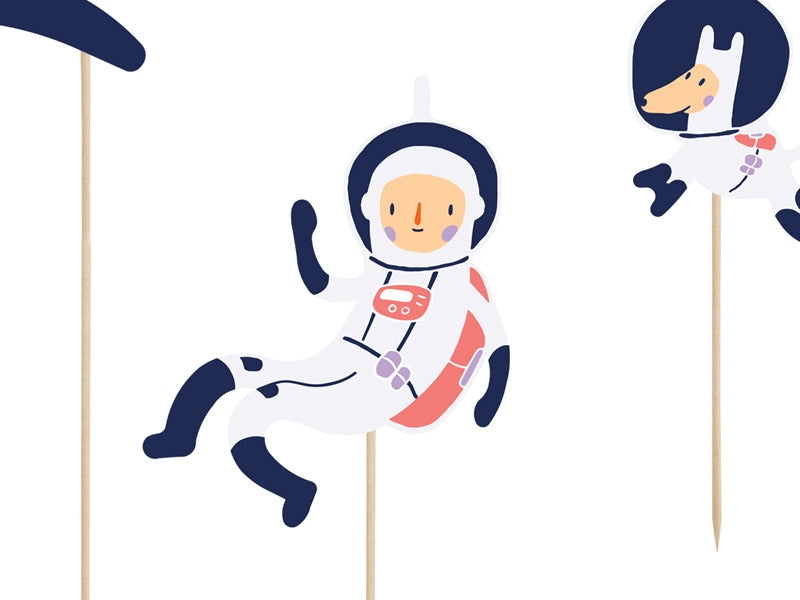 Space Cupcake Toppers