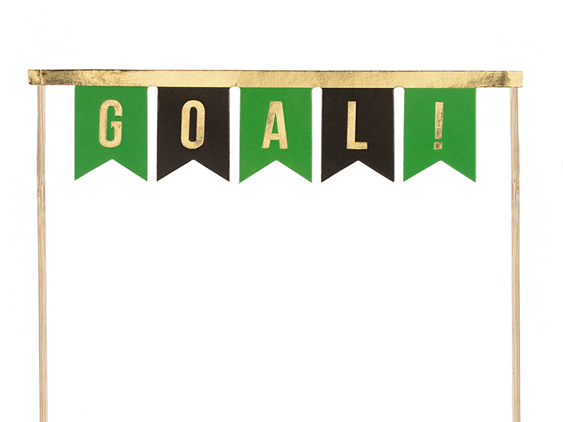 Trophy and Goal Cake Topper