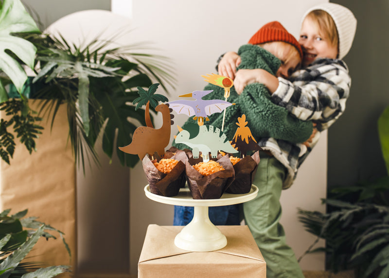 Dinosaur Cupcake Toppers