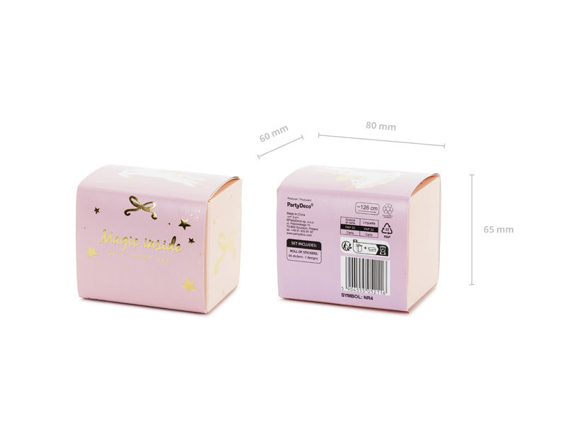 Unicorn Stickers - Assorted Colours