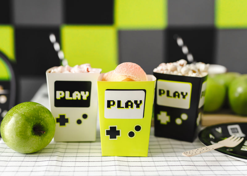 Video Game Popcorn Boxes