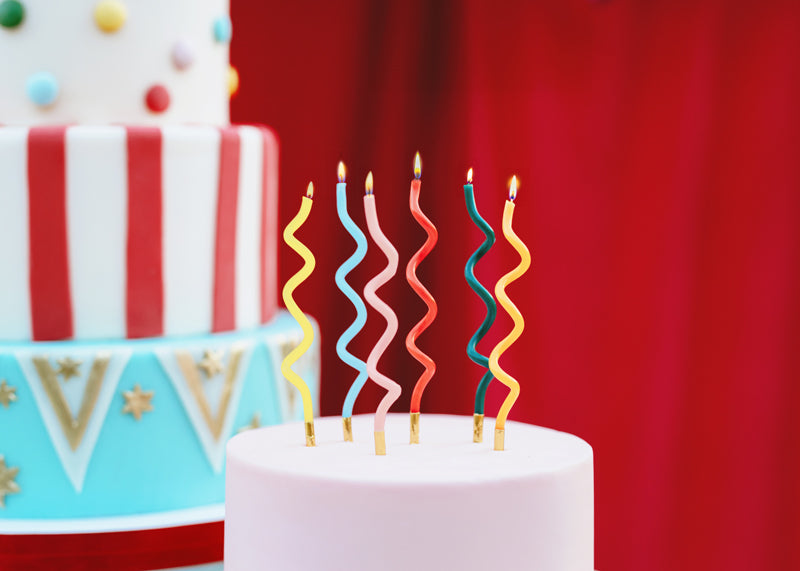 Curly Birthday Candles
