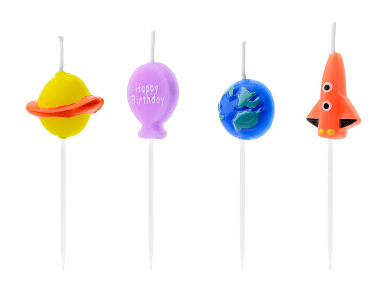 Space Theme Candles
