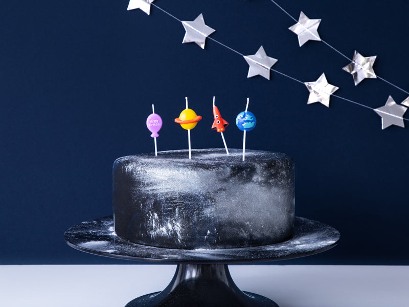 Space Theme Candles