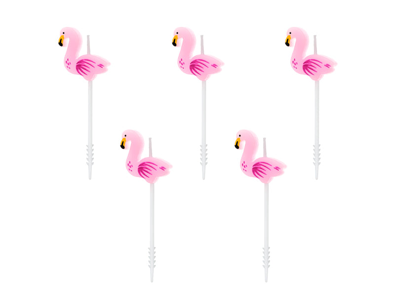 Flamingo Candles