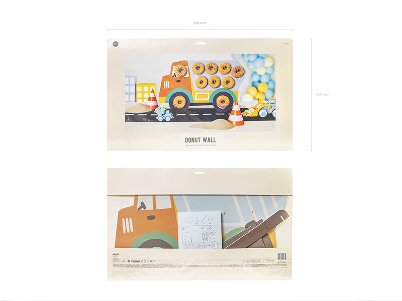 Donut wall Truck - Assorted Colours