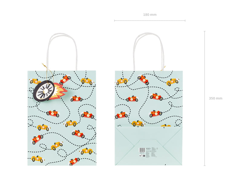 Gift bag Cars - Assorted Colours