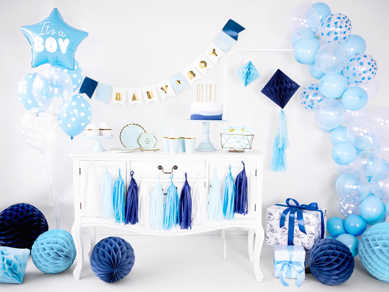 Light Blue Paper Plates