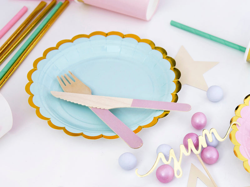 Mint Paper Plates