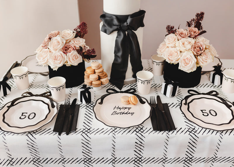 Bonjour 50 assiettes en carton