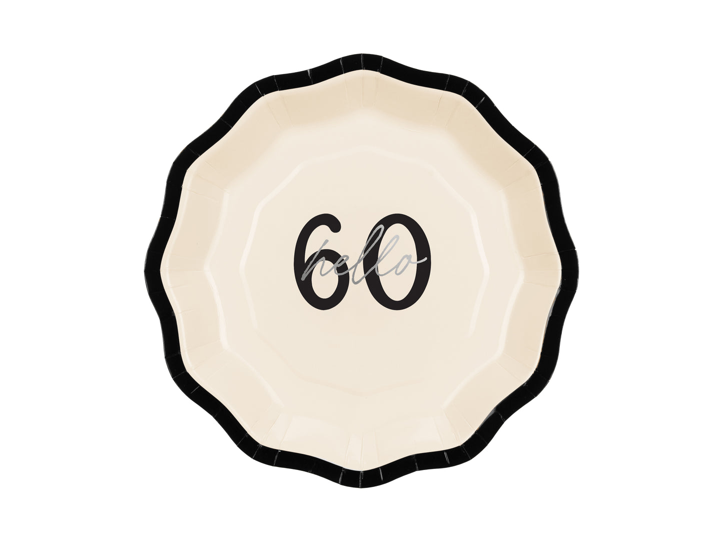 Bonjour 60 assiettes en carton