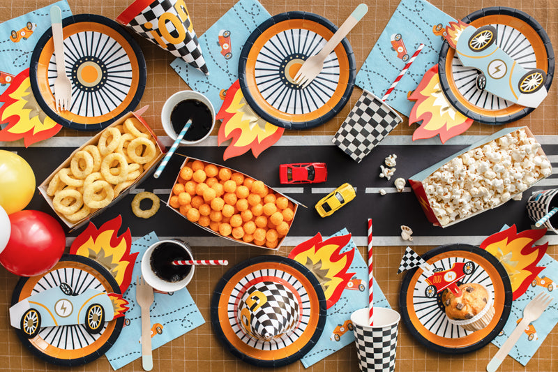 Race Car Paper Plates