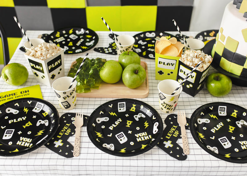 Video Game Paper Plates